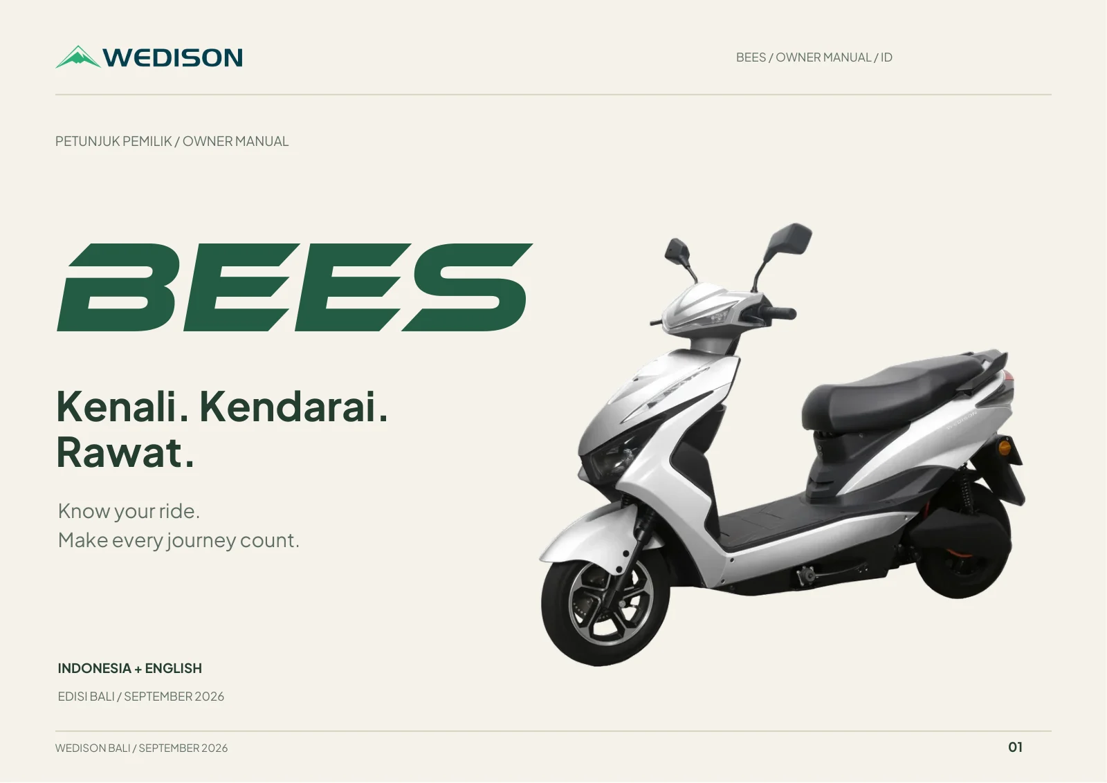 Sampul panduan Bees