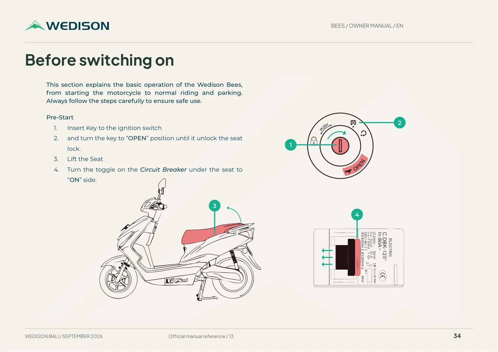 Before switching on / Halaman 34