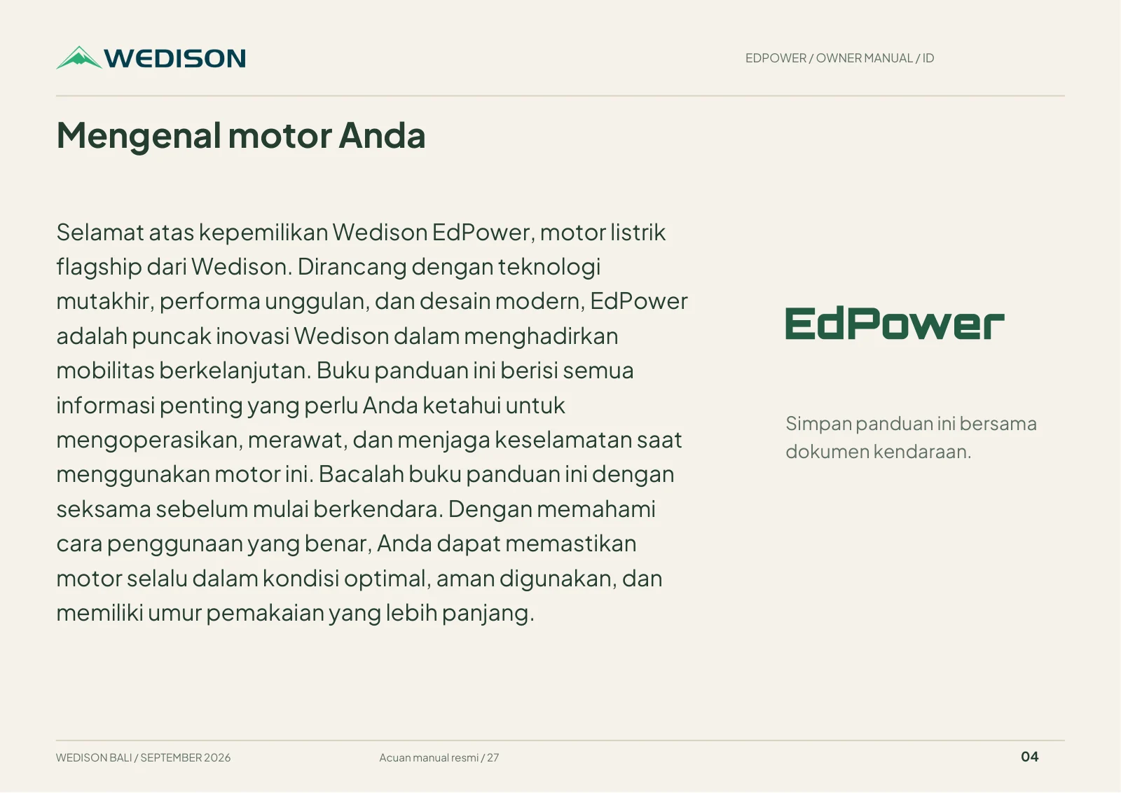 Mengenal motor Anda / Halaman 4