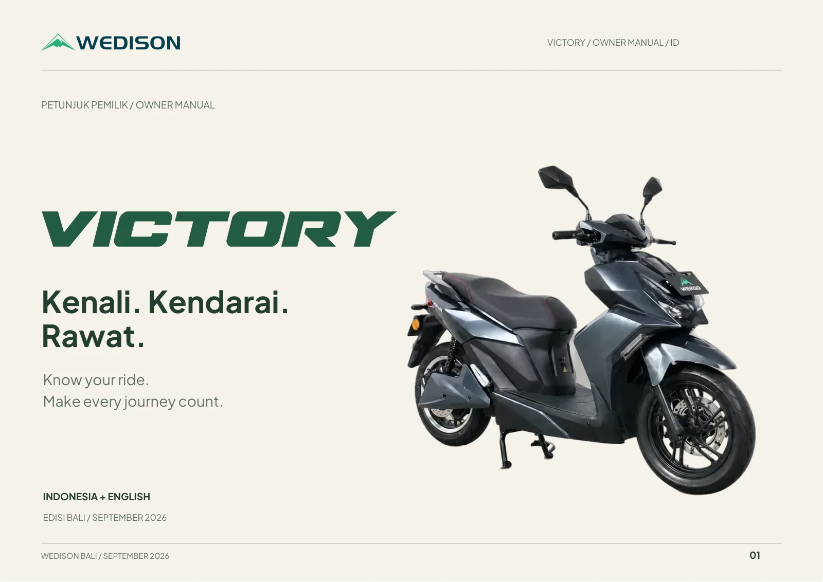 Sampul panduan Victory