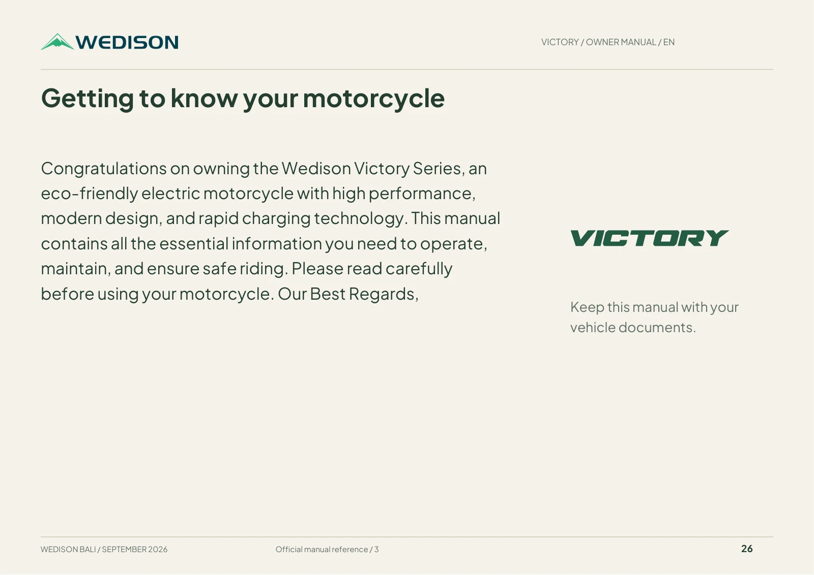 Getting to know your motorcycle / Halaman 26