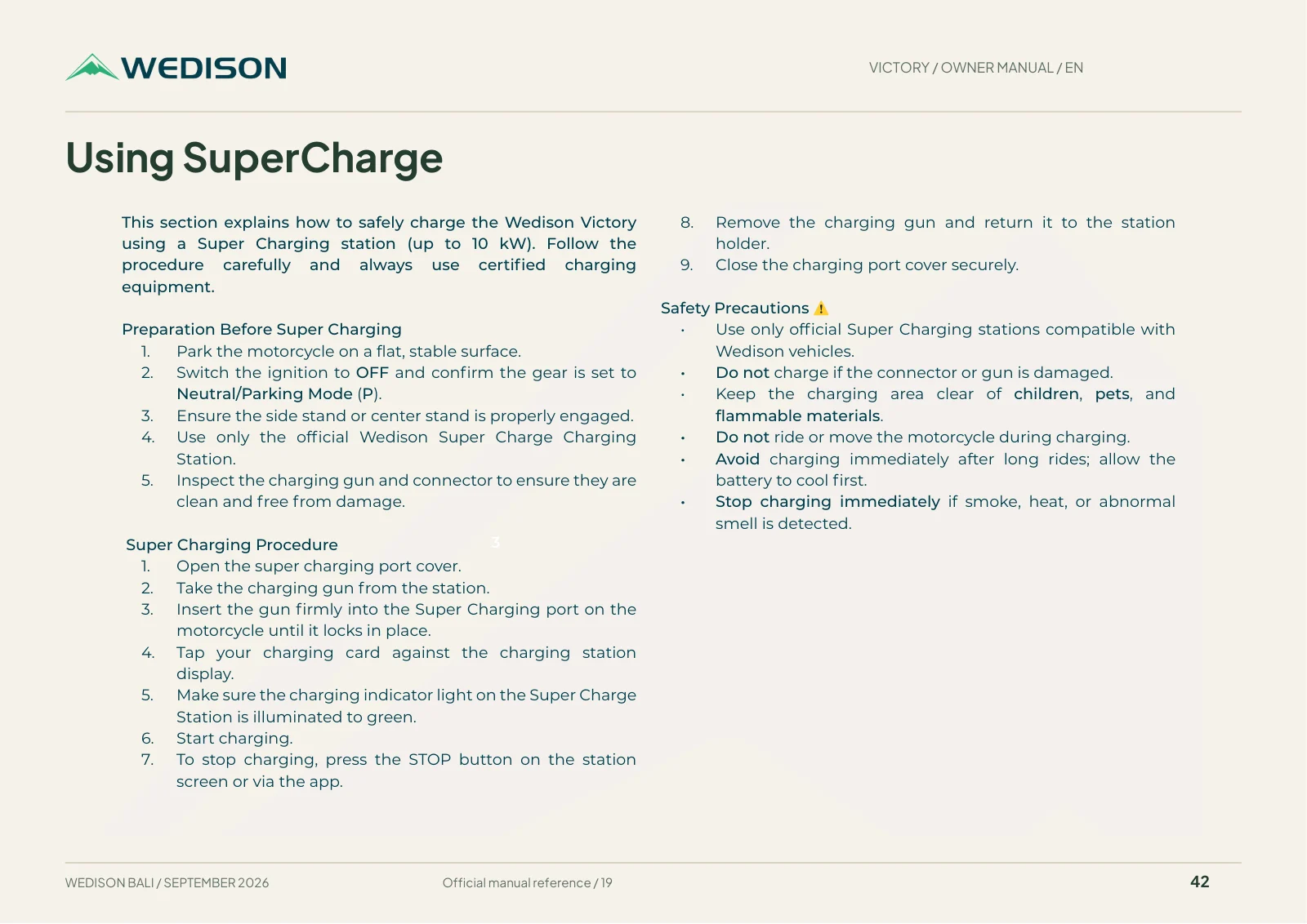Using SuperCharge / Halaman 42